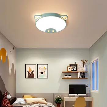 

Creative cartoon children bedroom led ceiling light Bedroom lamp children lamp boy and girl room lamp warm