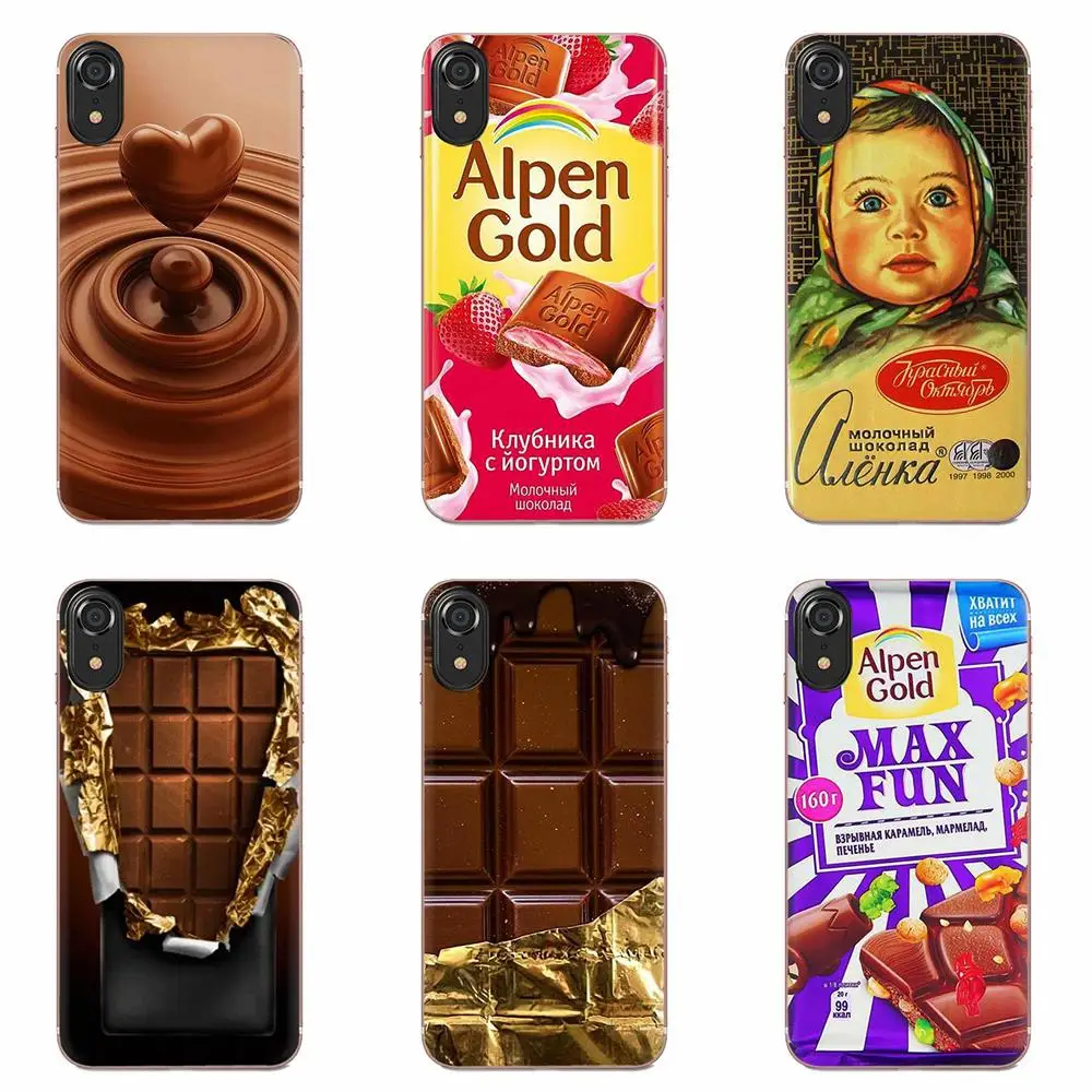 TPU Shell For Xiaomi Mi note 9 10 mi10 mi9 mi8 pro lite SE A1 A2 A3 CC9 CC9E 9T Alenka Bar Wonka Chocolate | Мобильные телефоны и