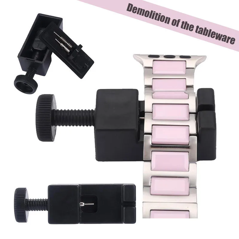 Watch Band Strap Link Remover Repair Tool + 2 EXTRA PINS BK Sports Bracelet Pedometers Accessories #2E04 (6)
