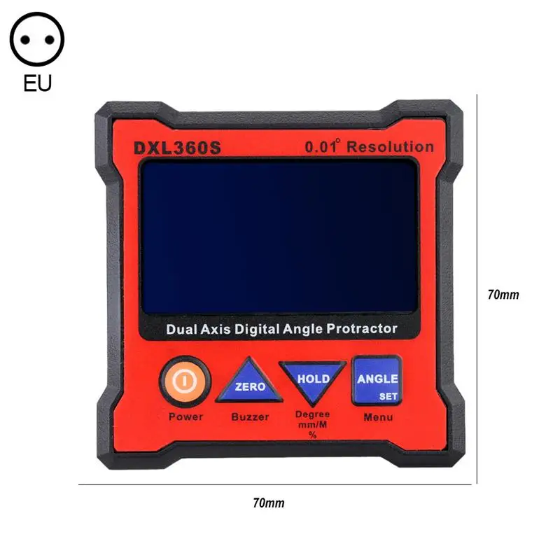 Jingyan dxl360s profissional duplo-axis digital display medidor