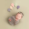 1-11 Pcs Baby Wool Felt Balloon/Cloud Decorations Newborn Photography Props Infant Photo Shooting Accessories ► Photo 2/6