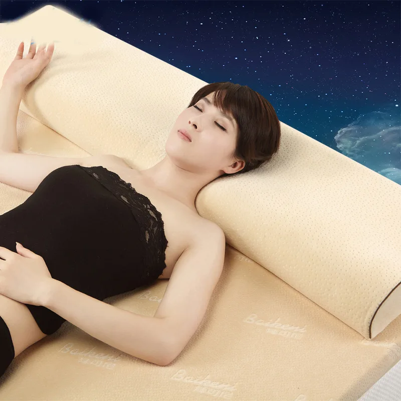 

Bai ke ni Double Pillow Space Cotton Memory Pillow Lengthen Curve Pillow Couples Pillow Interior Adult Low Pillow Memory Foam Pi