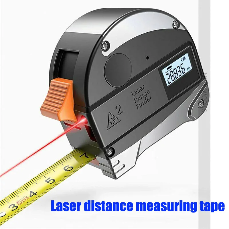 

Lasers Range Finder 30M/40M 5M Infrared Tape Measure Multi-function Tape Measure LB88