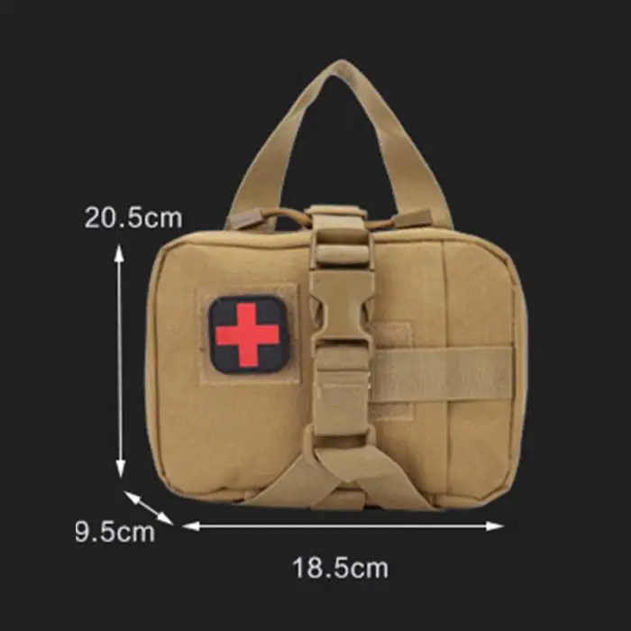 Military Outdoor Tactical Medical First Aid Handbag Multifunctional Sundries Pet Dog Supplies Storage Bag Portable kit Carriers