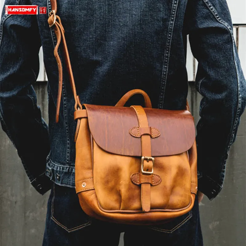 tan messenger bag mens