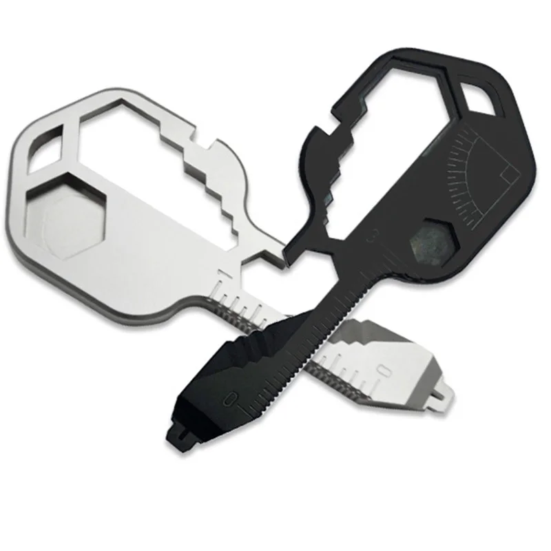 

24 in 1 Outdoor Multifunctional Tool Key Wrench Screwdriver Box Opener Wire Cut Tool for Camping WWO66