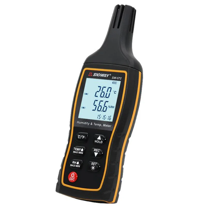 

High Sensitivity Sensor Digital Thermometer Hygrometer LCD Display Temperature Meter Humidity Tester with Alarm Function