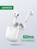 【New】 Ugreen HiTune T2 Bluetooth 5,0 настоящие беспроводные наушники TWS 4 Mic Стерео наушники игровой режим низкая задержка Беспроводная зарядка ► Фото 1/6