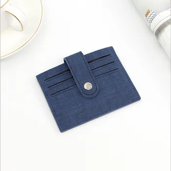 

Multi-function zero wallet in Europe and the contracted card bag creative personality buckles card bag set multiple screens card