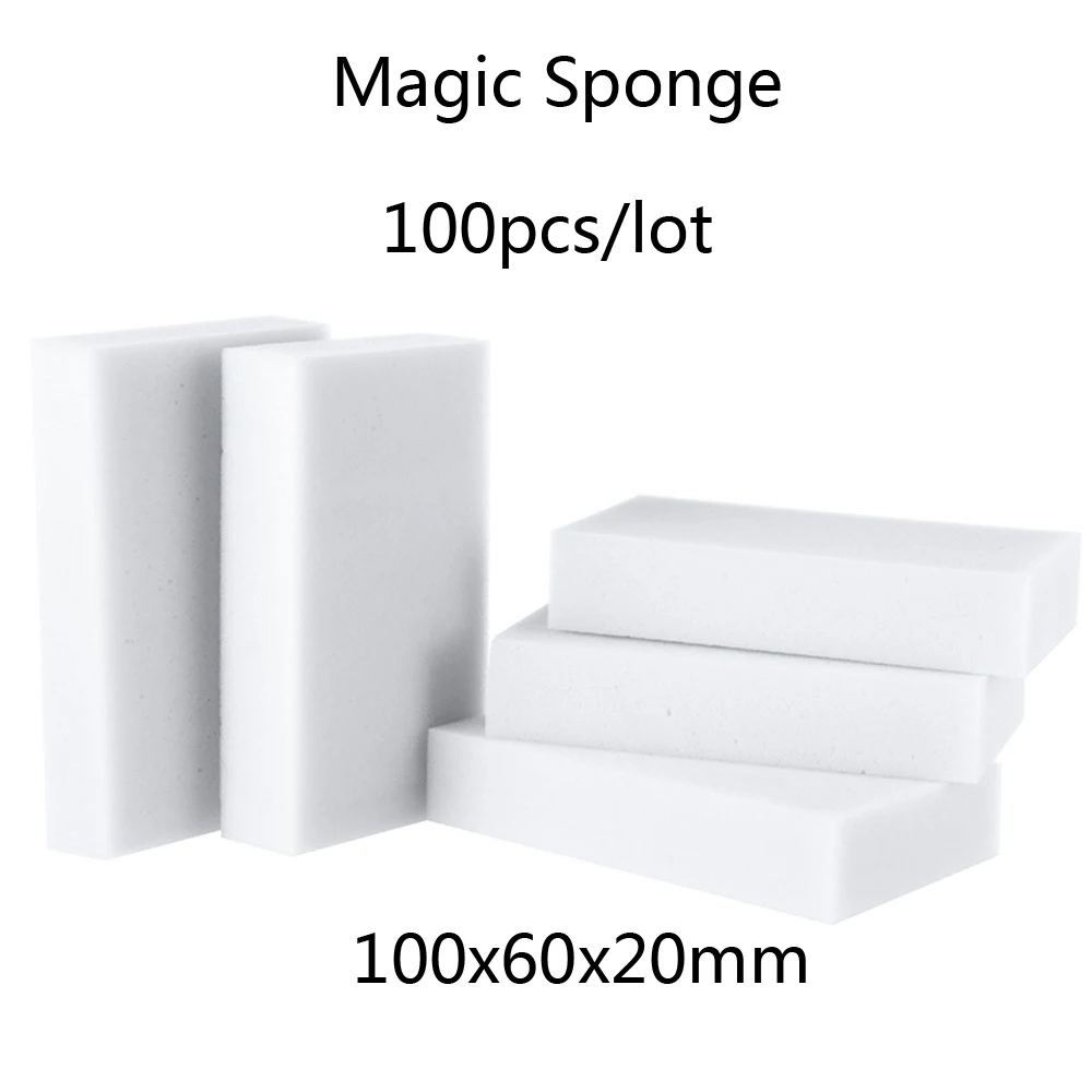 Melamine Sponge Eraser Cleaning Nano 10X6X2CM Bathroom/office-Dish 100PCS Wholesale
