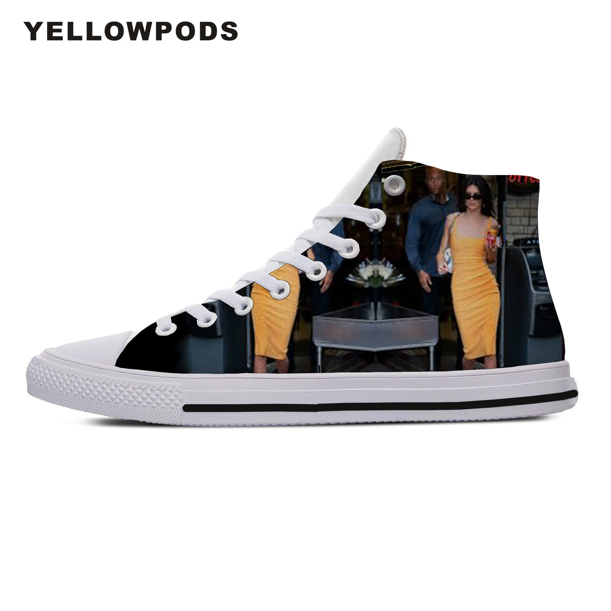 

Customized Running Shoes Hot Cool High Quality Handiness For Men Kendall Jenner Cute Cartoon Custom Sneakers White