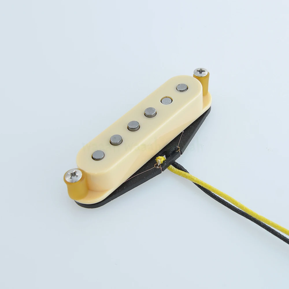 Ferida para Fende Vintage Gosto Alnico 5 Stratocaster Guitarra Captador Mão st 59s Sss - Image 5