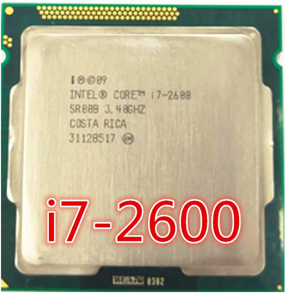 Intel Core i7-2600 i7 2600 процессор 8 м Кэш 3,40 ГГц Процессор LGA 1155 I7 2600