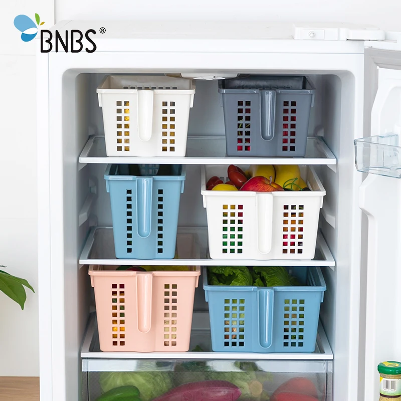 BNBS, кухонный органайзер для холодильника, холодильник, коробка для хранения, пластиковые контейнеры, коробки для хранения фруктов и овощей