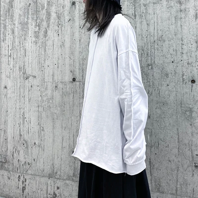 Long-sleeved t-shirt jacket simple solid-color