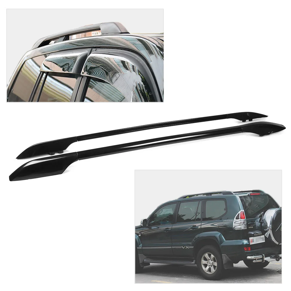 Авто багажник на крышу автомобиля рельсы багажная карточка для Toyota Land Cruiser Prado FJ120