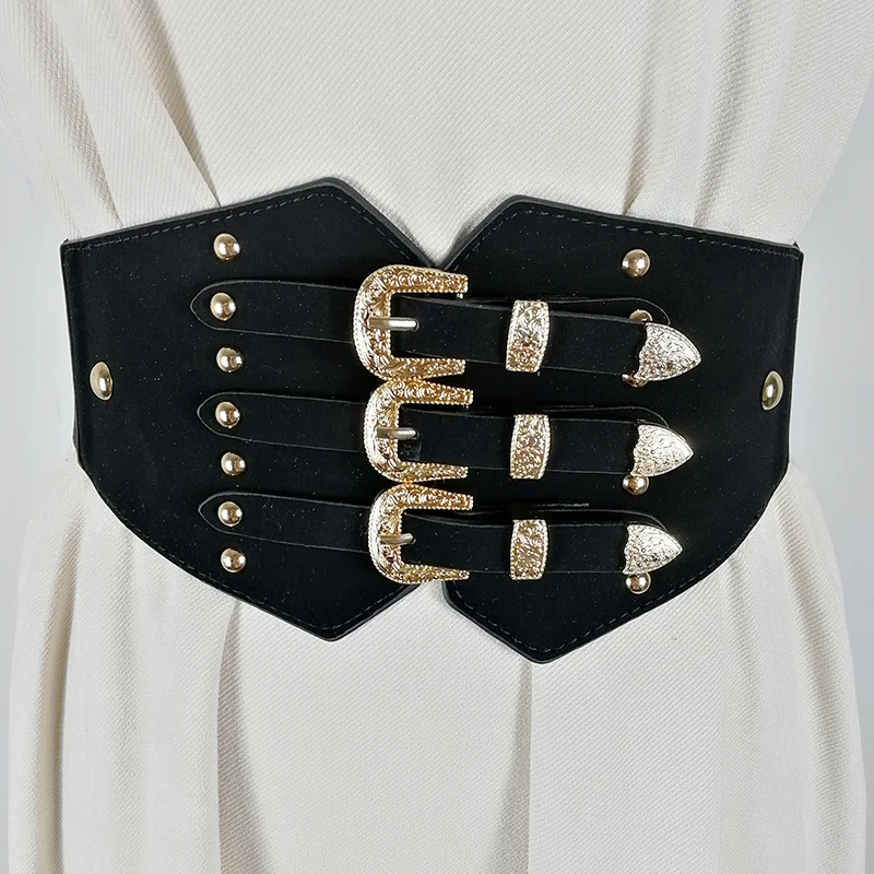 Designer Belts for Women Plus Size Corset Belt Luxury Brand Elastic Big Buckle  Belt Lady′ - China Replica Belt and Brand Belt price