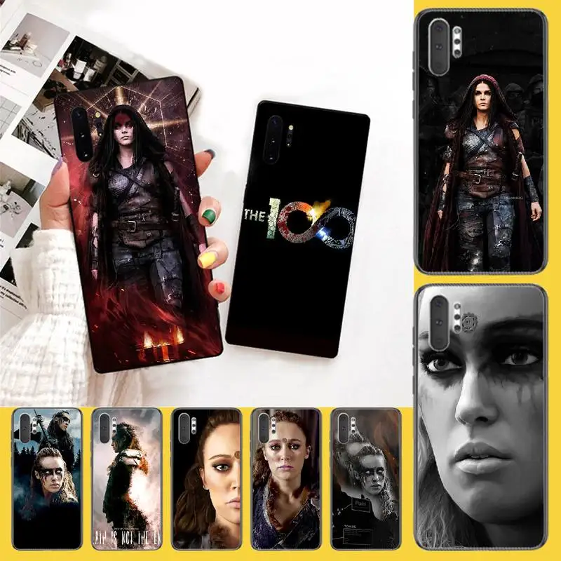 NBDRUICAI 100 Lexa TV Show мягкий черный чехол для телефона Samsung Note 3 4 5 7 8 9 10 pro M10 20 30 |