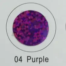 purple 1 лист 50 см x 100 см Голограмма лазерная теплопередача Винил для теплового пресса машина режущий плоттер - Цвет: purple