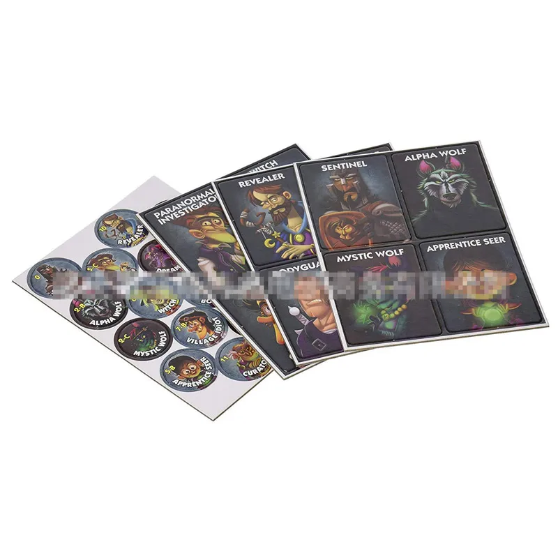 Ultimates daybreak Werewolfs Deluxe box набор одной ночной настольной игры 3-7 плеер, стол для игры 10 мин, быстрая игра игрушка подарок для взрослых