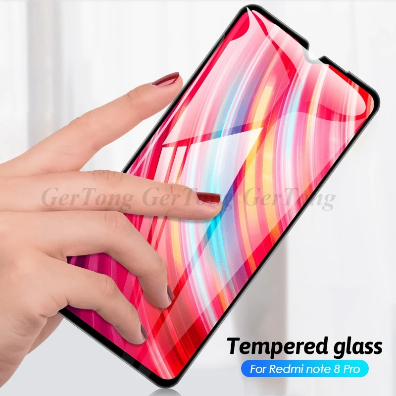 HD ударопрочный полное покрытие из закаленного стекла для Xiaomi Redmi Note 8 Pro Защита экрана для Xiaomi Redmi 8 Note 8 закаленное стекло