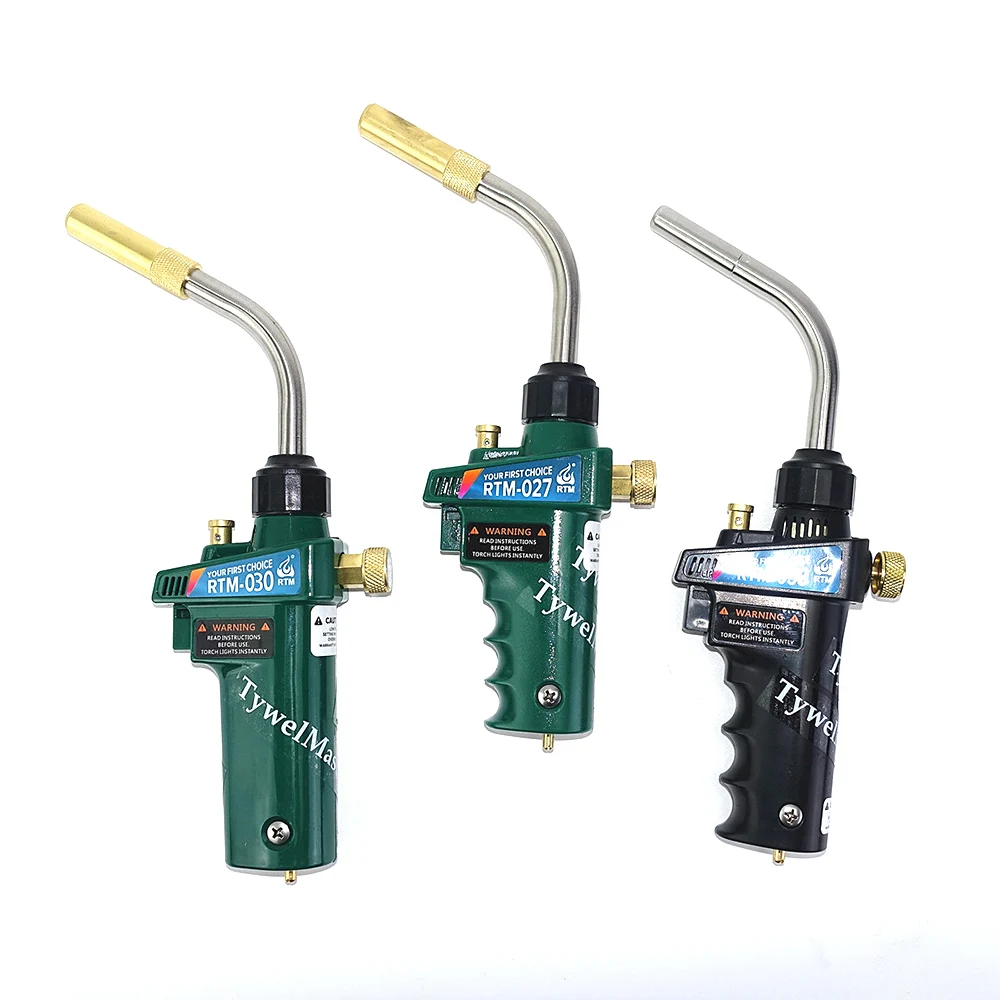 Tools Braze Welding Torch MAPP Propane Gas Torch Piezo Trigger Ignition