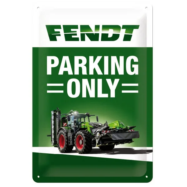 FENDT TRACTOR "Keep Calm And Fire Up The Fendt" Metal Sign Plaque choice of size 