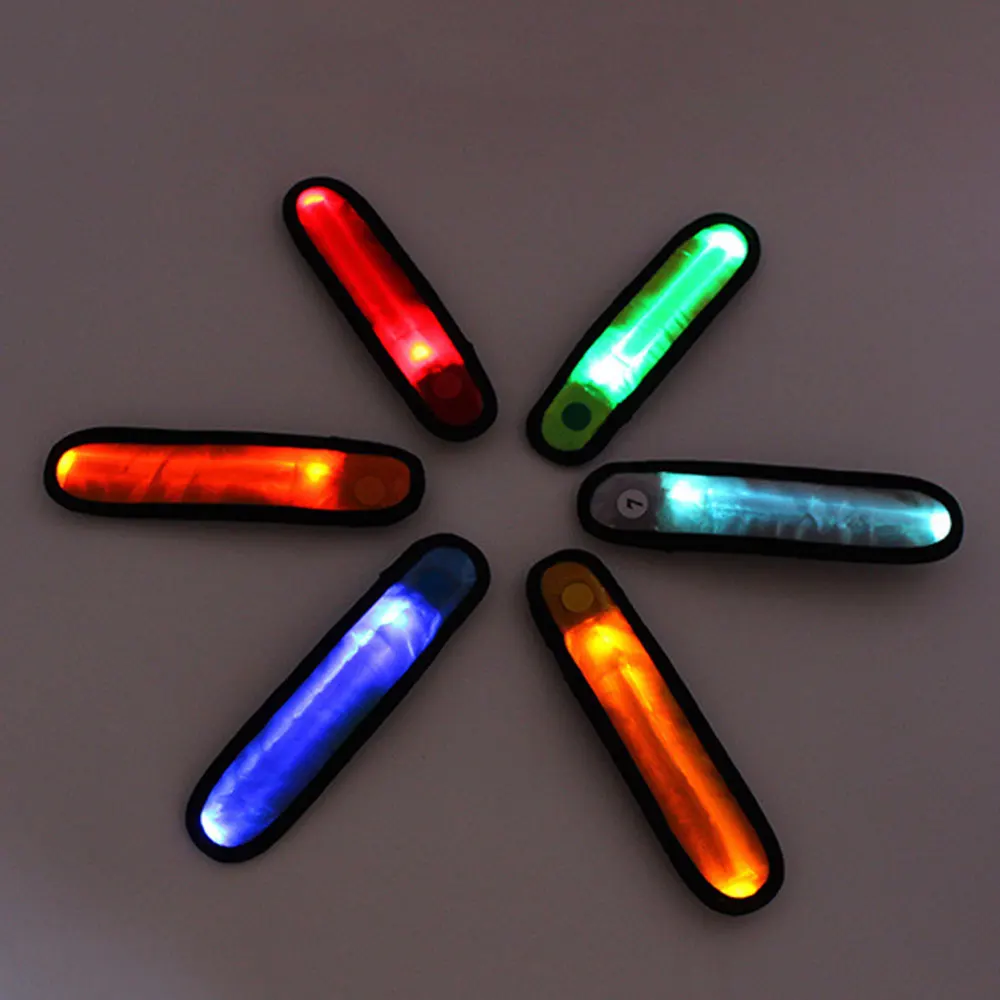 Glowing Light Reflective 7 Color Gift Outdoor Running Belt Arm Band Accessories Sport Strap Unisex