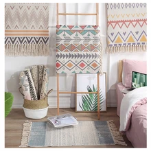Мягкий хлопковый ковер в скандинавском стиле в стиле бохо, коврик для дома, гостиной, спальни, Tapete Para Sala