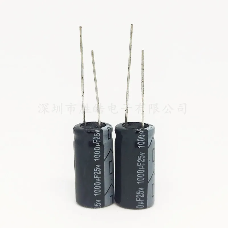 10PCS 25V1000UF 10*17mm 10*20 1000UF 25V High-quality Aluminum Electrolytic Capacitors Size：10x17 or 10x20（MM） 10pcs lot 25v 1000uf 10 20mm low esr impedance high frequency aluminum electrolytic capacitor 1000uf25v 25v1000uf 20%