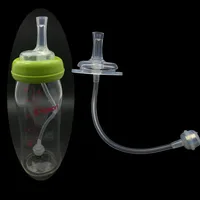 1 Set Baby Bottle Straw Replacement Wide Mouth Caliber Children Feeding Drinking Water Cup Straw Replacement Bottle Accessories 1