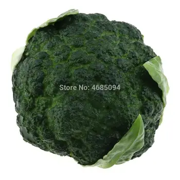 

Gresorth PU Fake Broccoli Decoration Artificial Vegetable Home Kitchen Play Food Toy Photography Props - Green