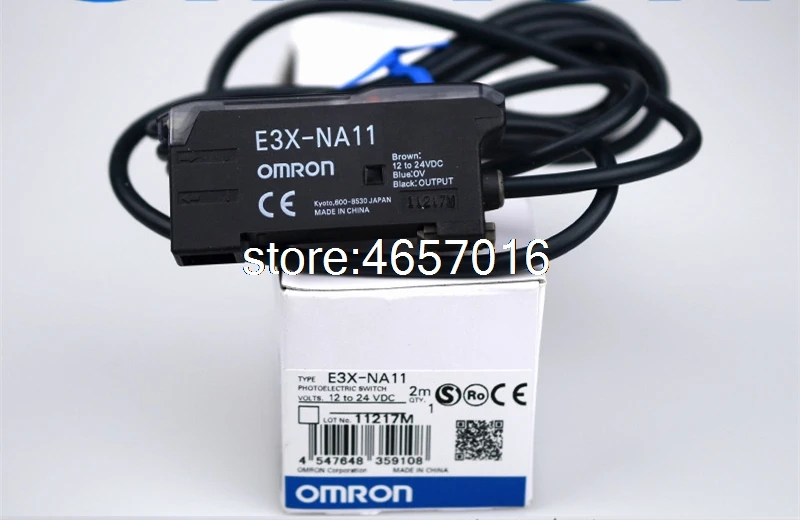 Free shipping E3X-NA11 NPN New Omron Optical Fiber Amplifier Sensor Photoelectric Warranty for One Year | Инструменты