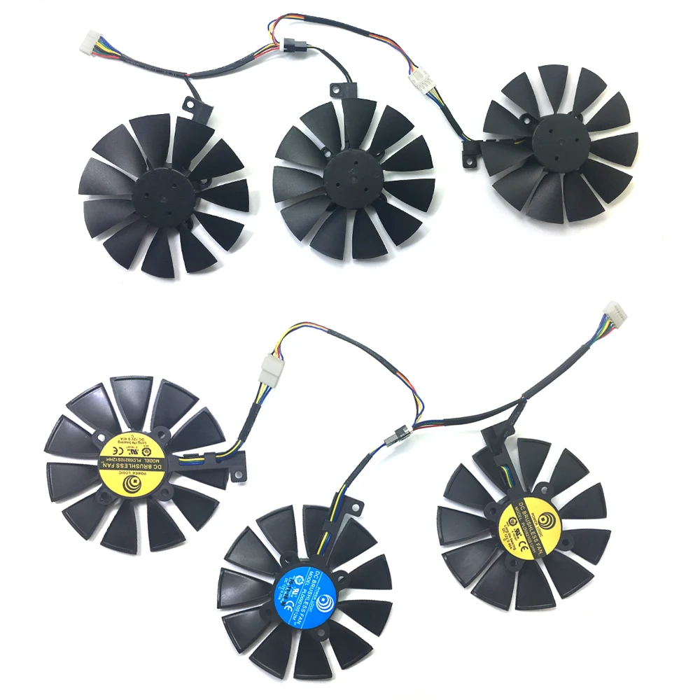 Новый вентилятор охлаждения для ПК PLD09210S12M PLD09210S12HH сменный игровой видеокарты ASUS