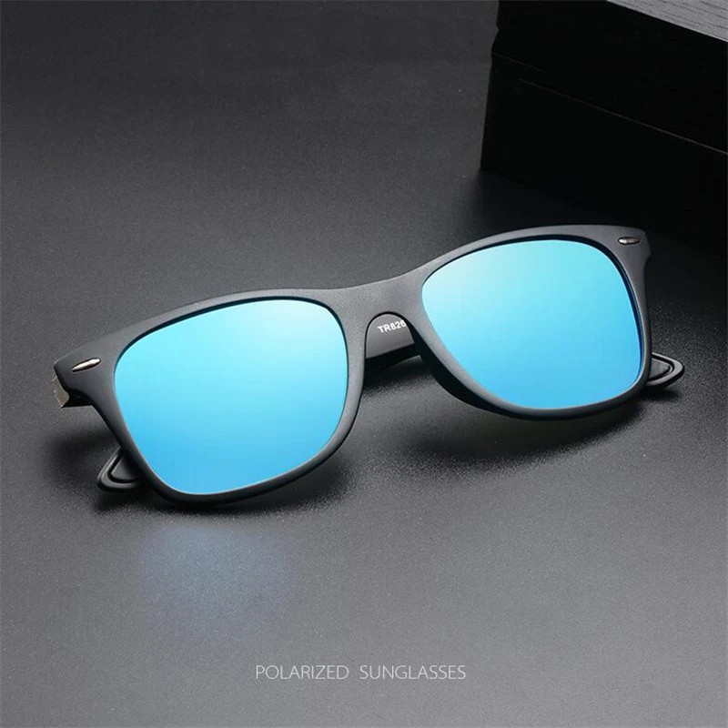 Sport Prescription Lenses Square Myopia Sunglasses Men Polarized TR90 Finished Driving Nearsighted Eyeglasses 0 -0.5 -0.75 To -6 4