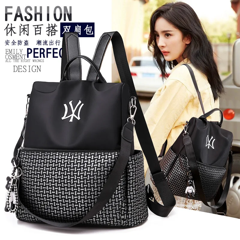 

Super Fire Oxford Cloth Backpack 2019 New Style Korean-style Fashion Backpack Hot Selling Simple Large Capacity Travel Bag