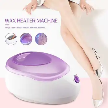 

200W Electric Hot Wax Heater waxing machine for hair removal beauty salon Hand Epilator Feet Paraffin Mini Spa Wax Machine