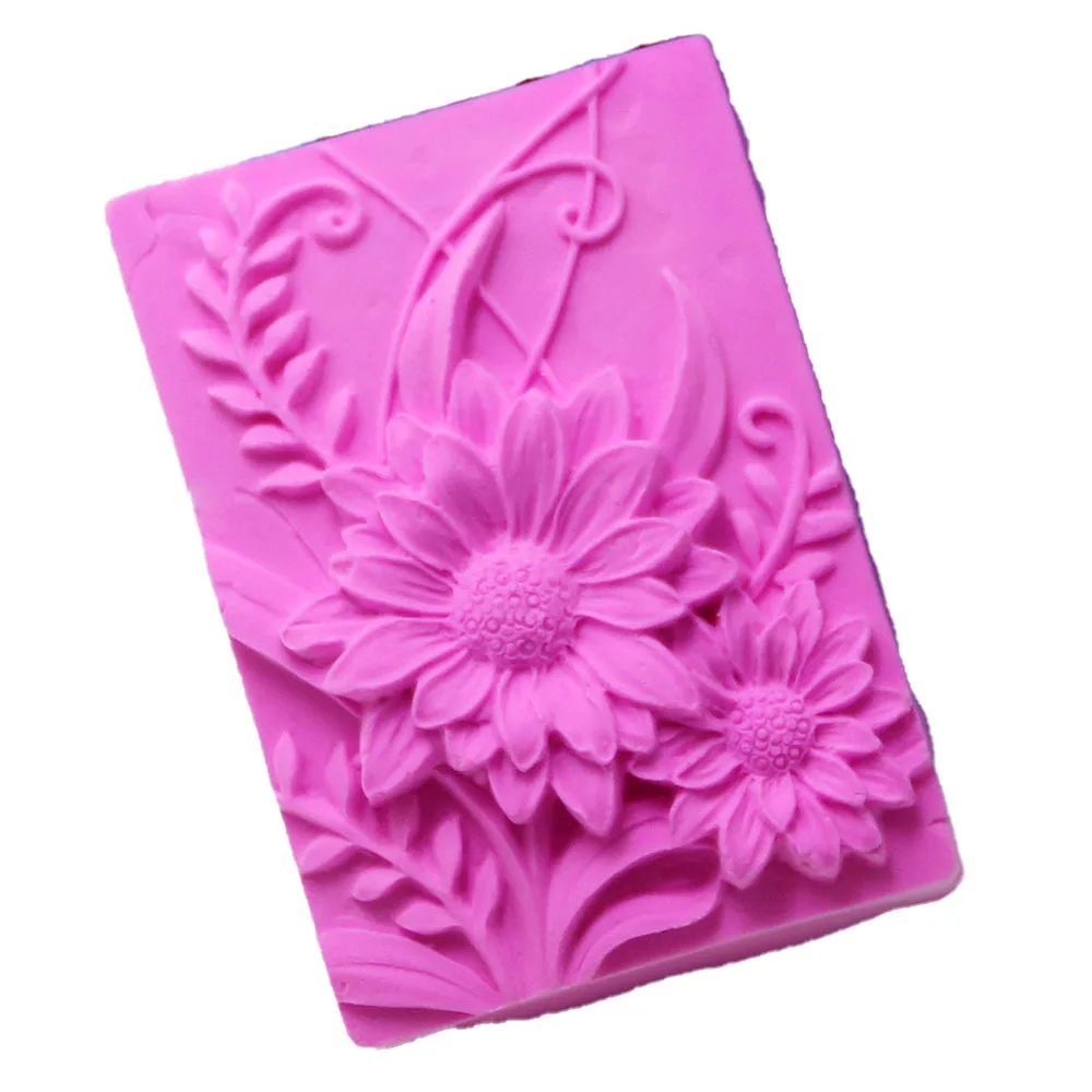 Flower Handmade Soap Liquid Silicone Mold Cake Decoration Mold