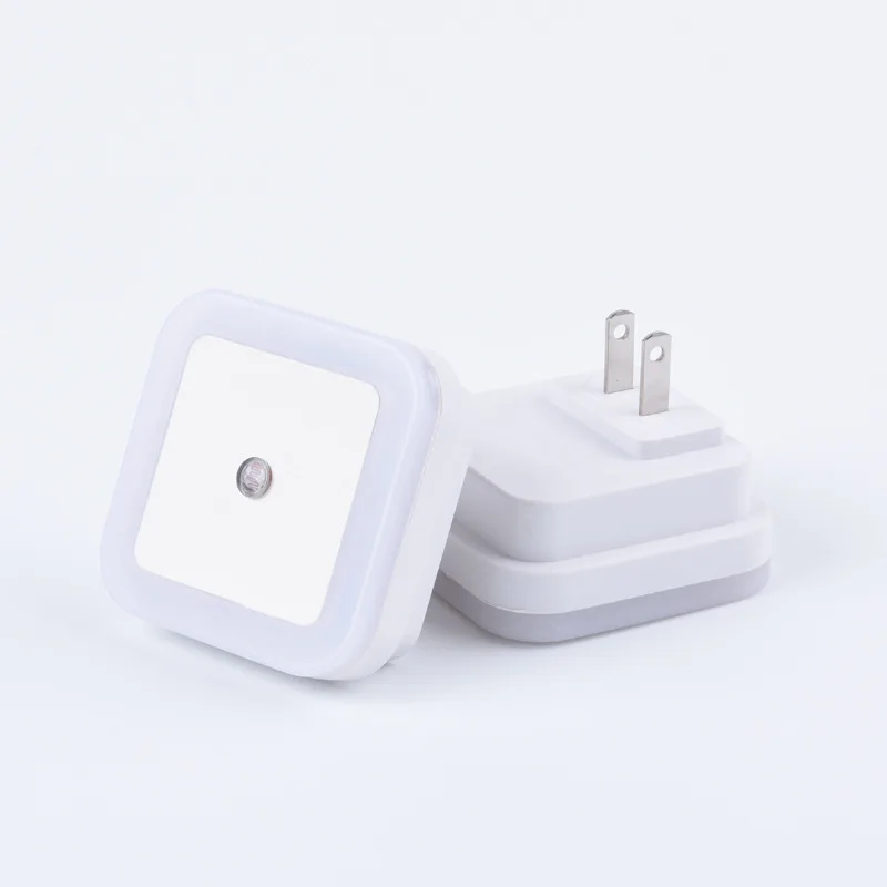Mini LED Night Light 110V 220V EU US Plug Light Sensor Control Lamp Kids Children Living Room Bedroom Lighting 1PCS Nightlight