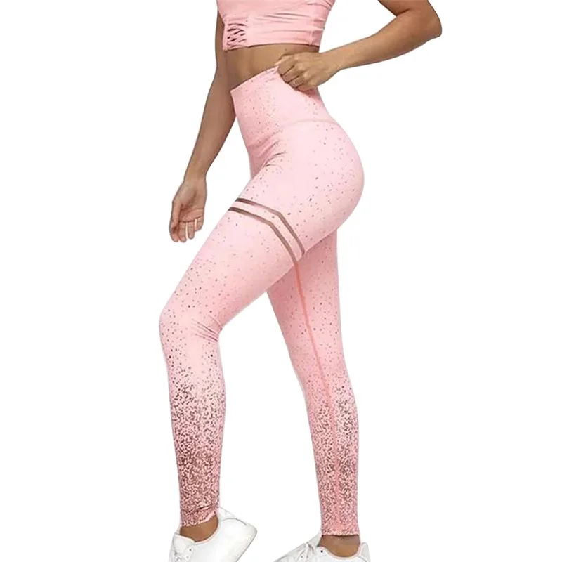 pink leggings 2021 Women Leggings Sexy Pants Push Up Fitness Gym Leggins Running Mesh Leggins Seamless Workout Pants Femme High Waist Mujer amazon leggings Leggings