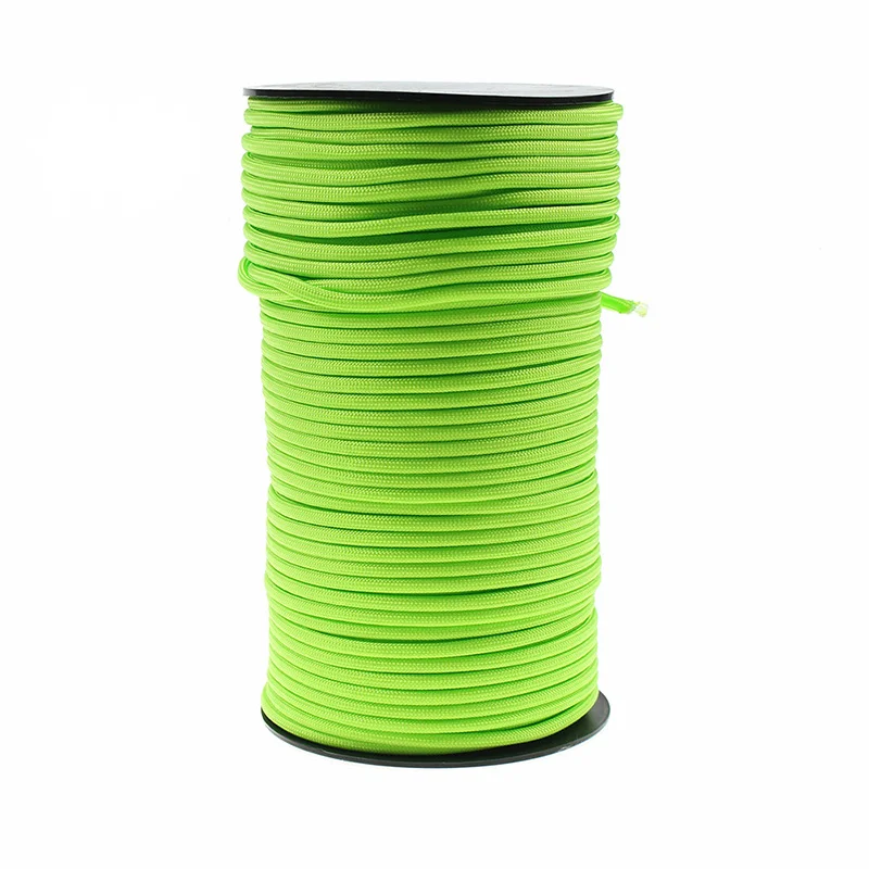 7 ядер Paracord 100 м открытый спасательный канат в комплекте веревка для палатки Скалолазание Веревка Браслет