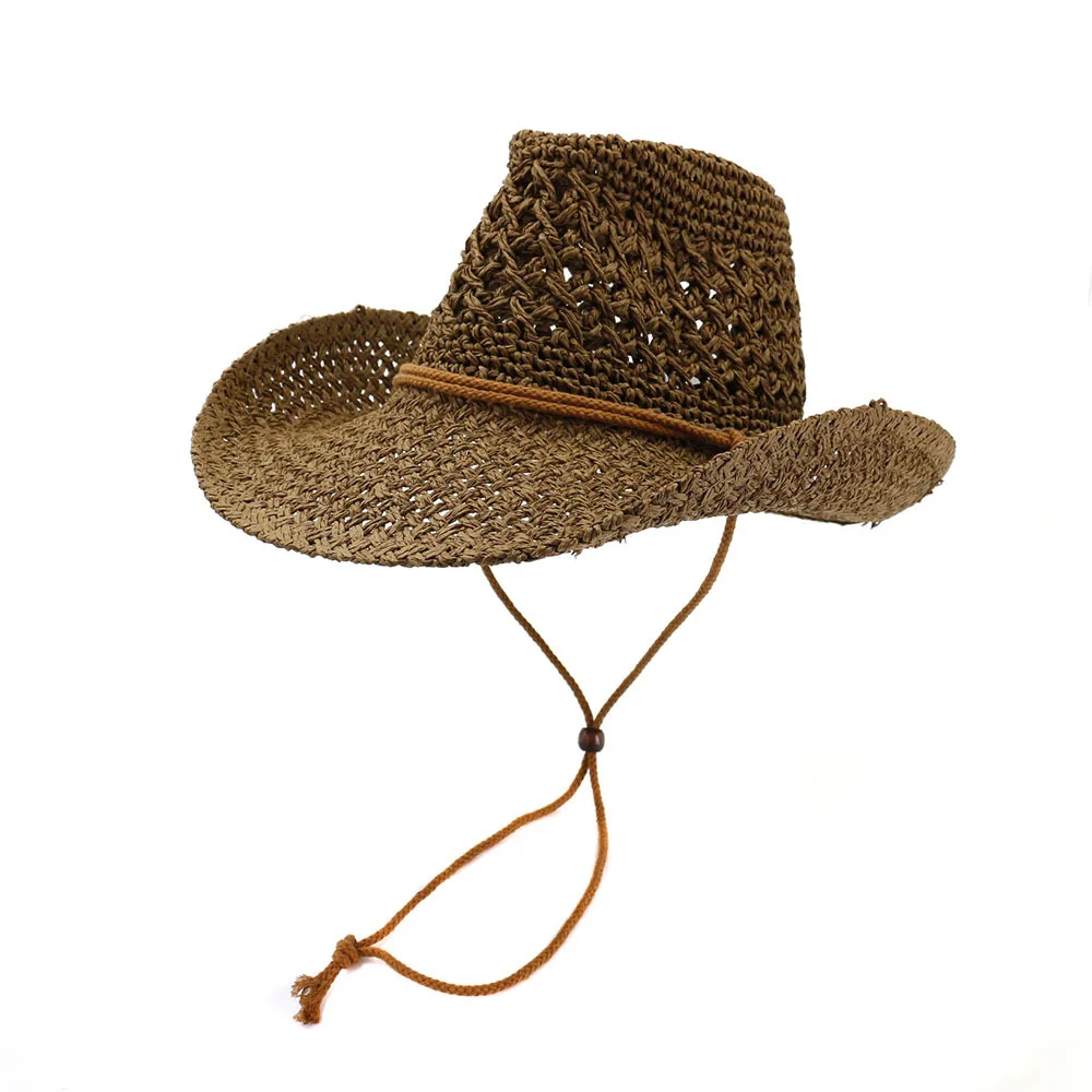 Summer Sun Beach Straw Hat Women Men 