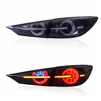 

Vland factory for car tail light for Mazda3 Axela LED tail lamp 2014 2018 with turn signal with sequential indicator+DRL