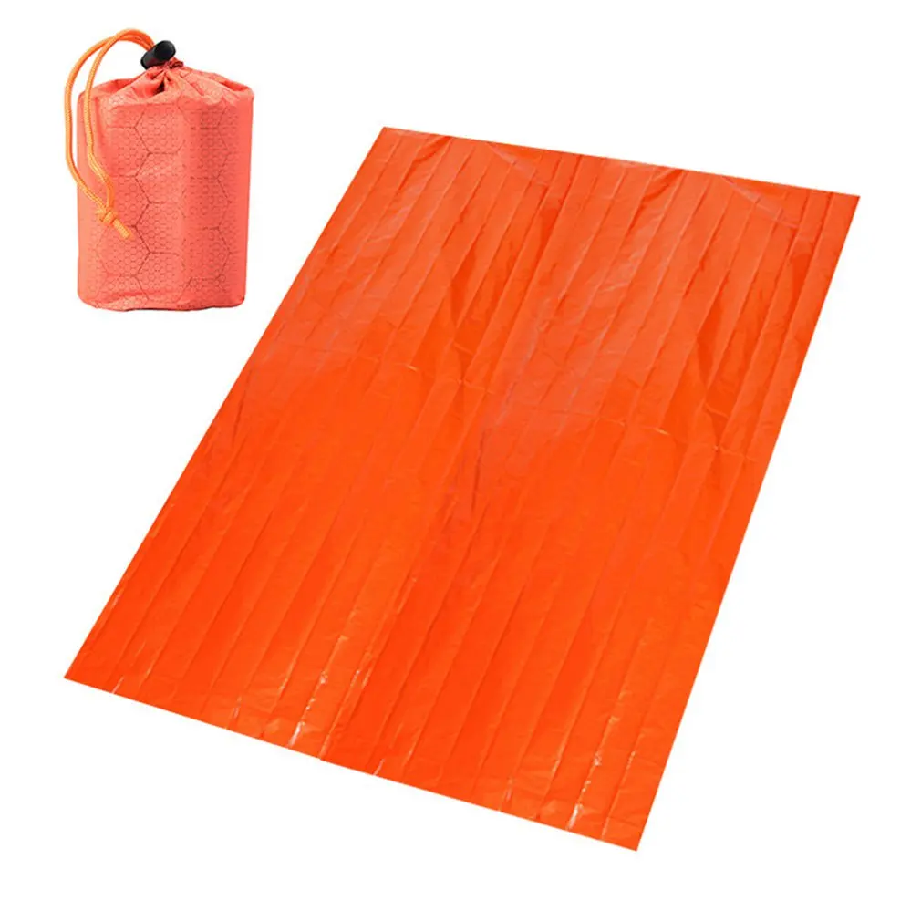 

Portable Aluminum Film Emergency Blanket Wilderness Survival Survival Blanket Thermal Insulation Blanket