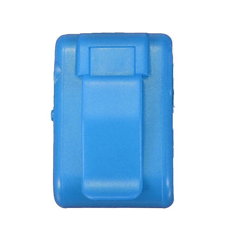 Mini Music MP3 Player with USB Cable with Headphones Blue