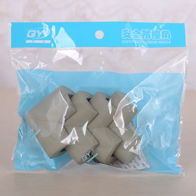 Gray 4pcs 1 шт 2 м детская безопасная настольная защитная полоса для края дома подушка защитная полоса безопасная защита детская барная полоса мягкая утолщенная YYT238 - Цвет: Gray 4pcs