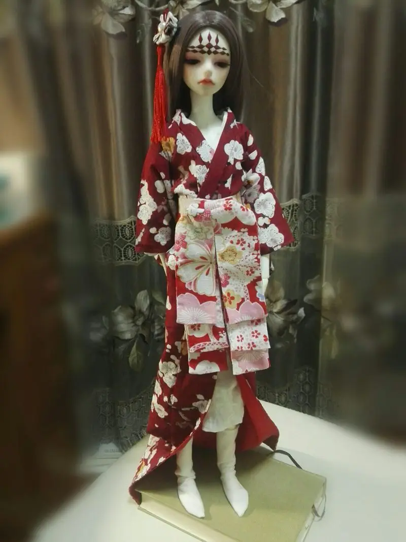 1/8 1/6 1/4 1/3 BJD, японское кимоно, ночной халат, аксессуары для кукол для BJD/SD blyth SSDF, не включает в себя куклы, обувь, парик и другие E2684-A