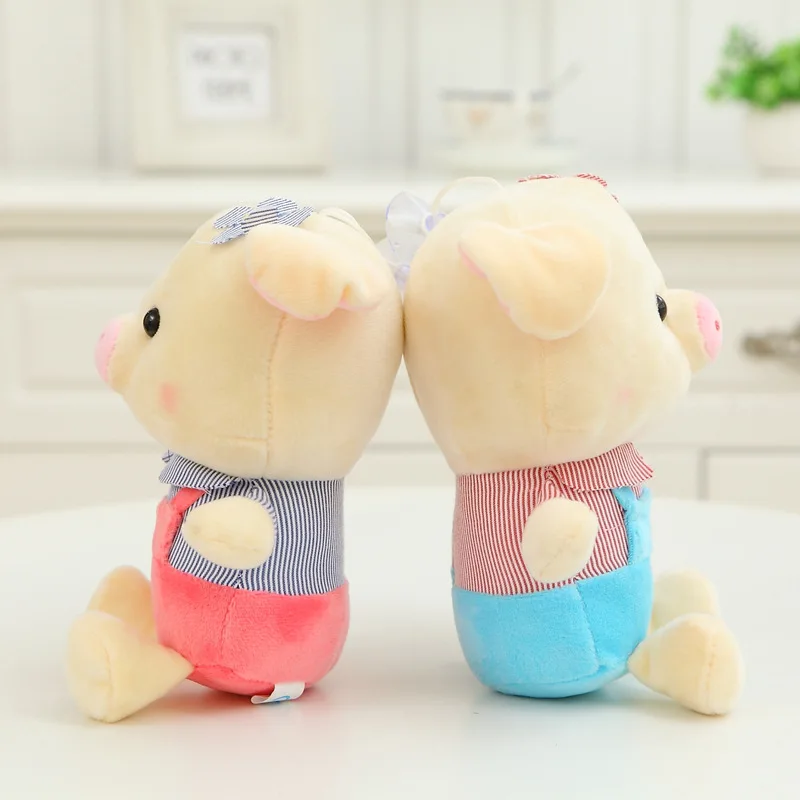 Creative Pink Pig Plush Toys for Children Chinese Zodiac Pig Doll Soft Fat Pig Pillow Cushion Kids Girls Birthday Gifts XC087