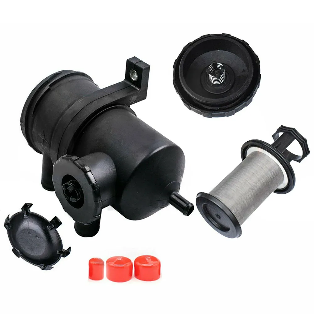 200 Oil Catch Can for Hilux GU GQ Patrol ZD30 NAVARA D40 4WD for Tur-bo Di-esel Universal Oil-Air Separator Stainless Filter