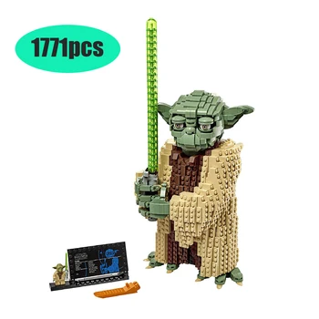 

1771pcs Compatible lepining Star Wars 75255 Series Yoda Building Blocks Bricks Toys Children's Christmas Gift